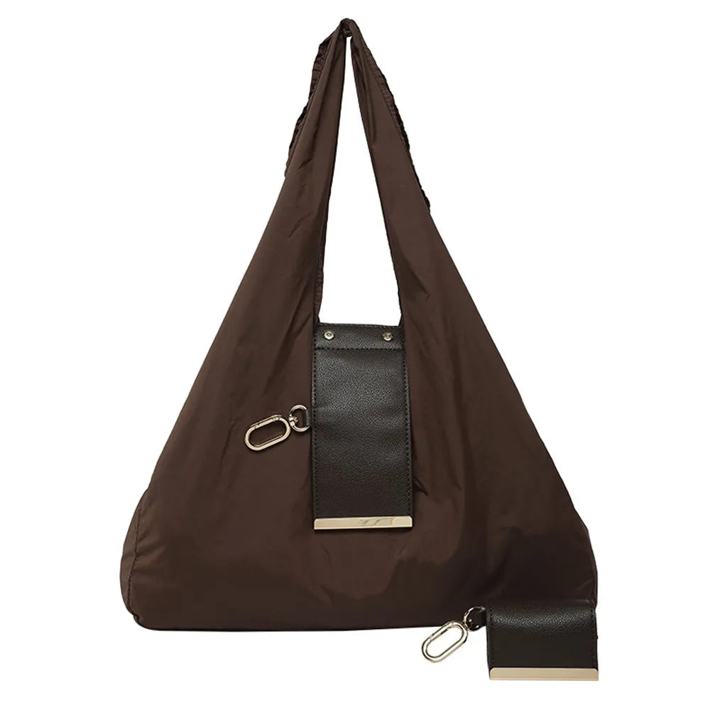 Mini Keychain Tote Bag Foldable with Key Ring Supermarket Eco-Friendly Bag Large Capacity Reusable Shopping Bag