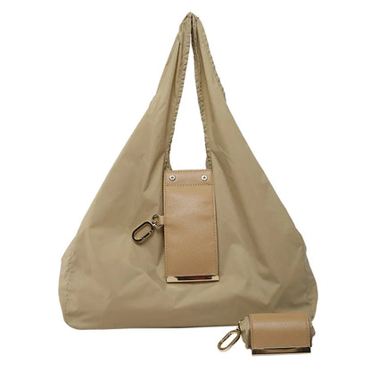 Mini Keychain Tote Bag Foldable with Key Ring Supermarket Eco-Friendly Bag Large Capacity Reusable Shopping Bag
